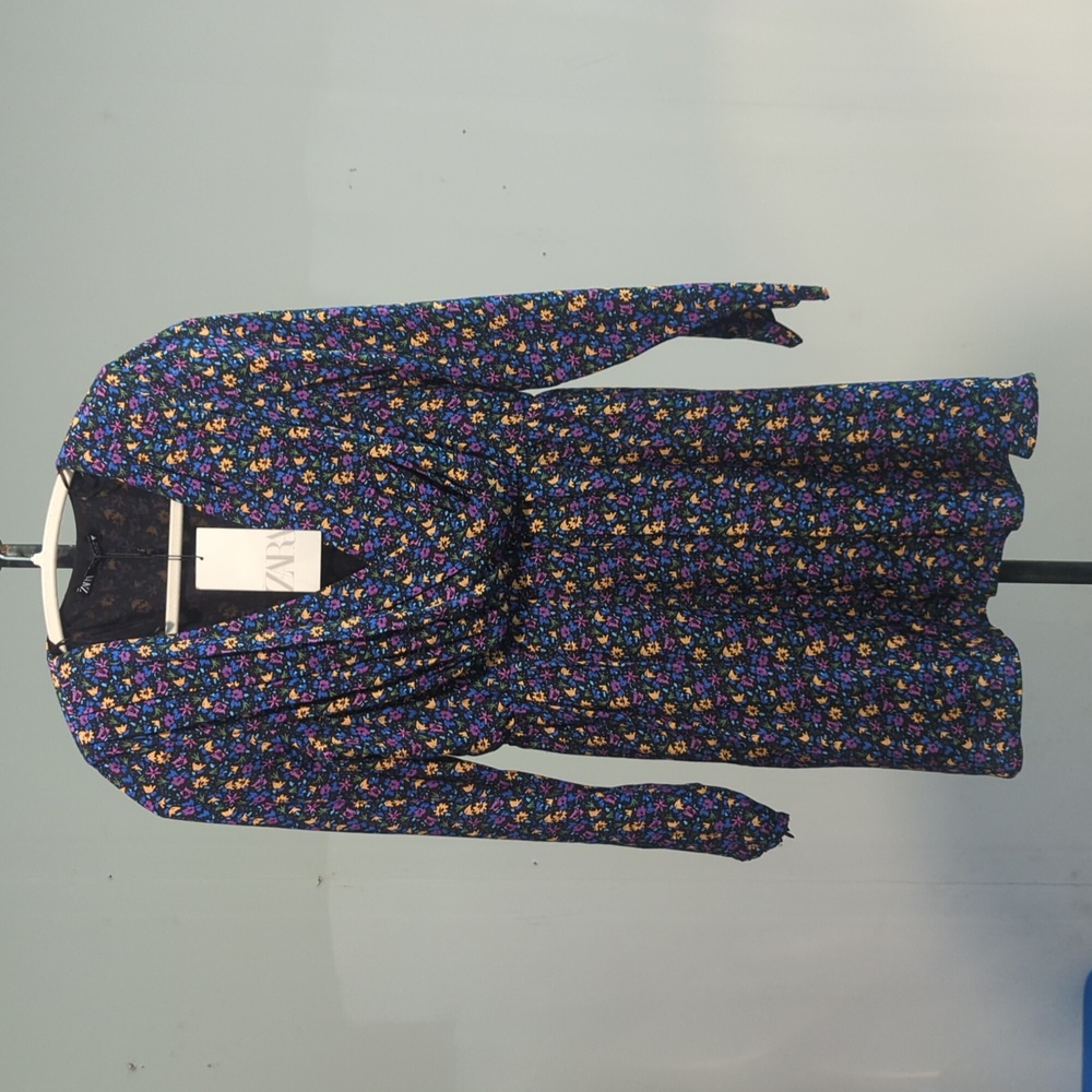 NWT Zara Floral Mini Dress